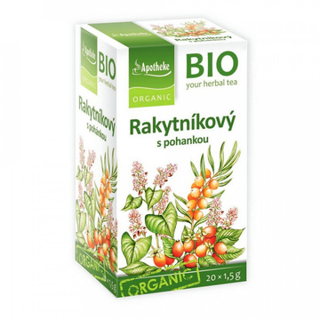 BIO rakytníkový čaj s pohankou 30 g Apotheke